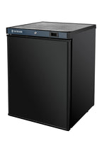 Lagerkühlschrank ECO 200, Innenraum aus Kunststoff, schwarz