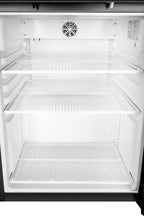 Lagerkühlschrank ECO 200, Innenraum aus Kunststoff, schwarz