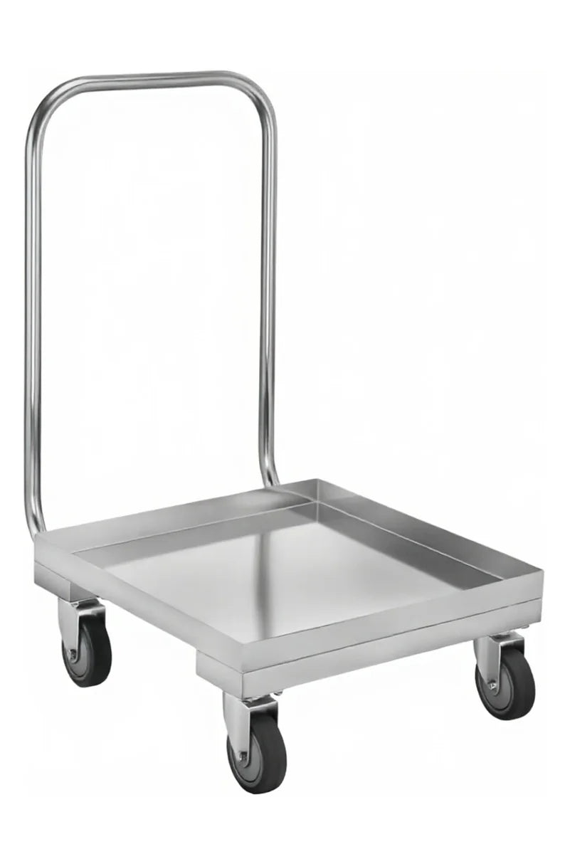Transportwagen ECO für Spülkörbe 50x50 cm mit Griff