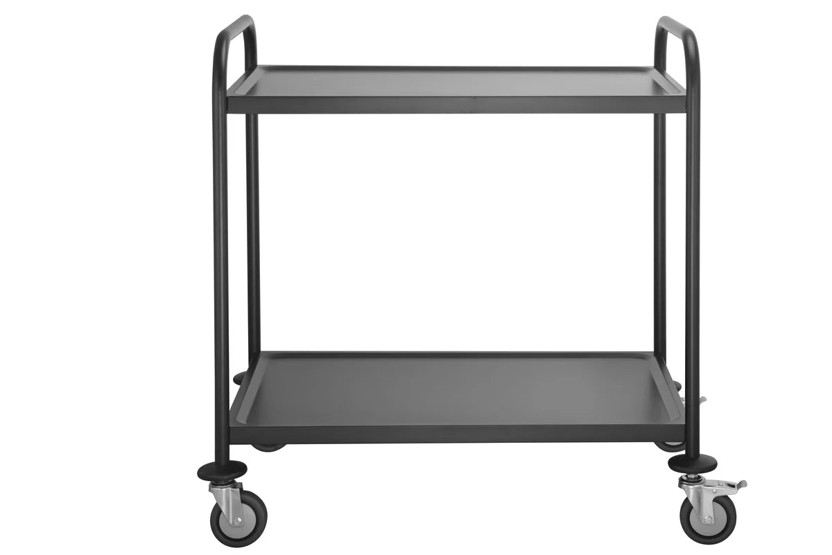 Servier- und Transportwagen ECO 2 schwarz