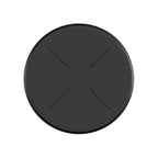 Feros X Cross Terrassentisch Sand gestell + Moonstone HPL Ø70 cm