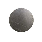 Feros X Cross Terrassentisch Sand gestell + Midnight Marble HPL Ø70 cm