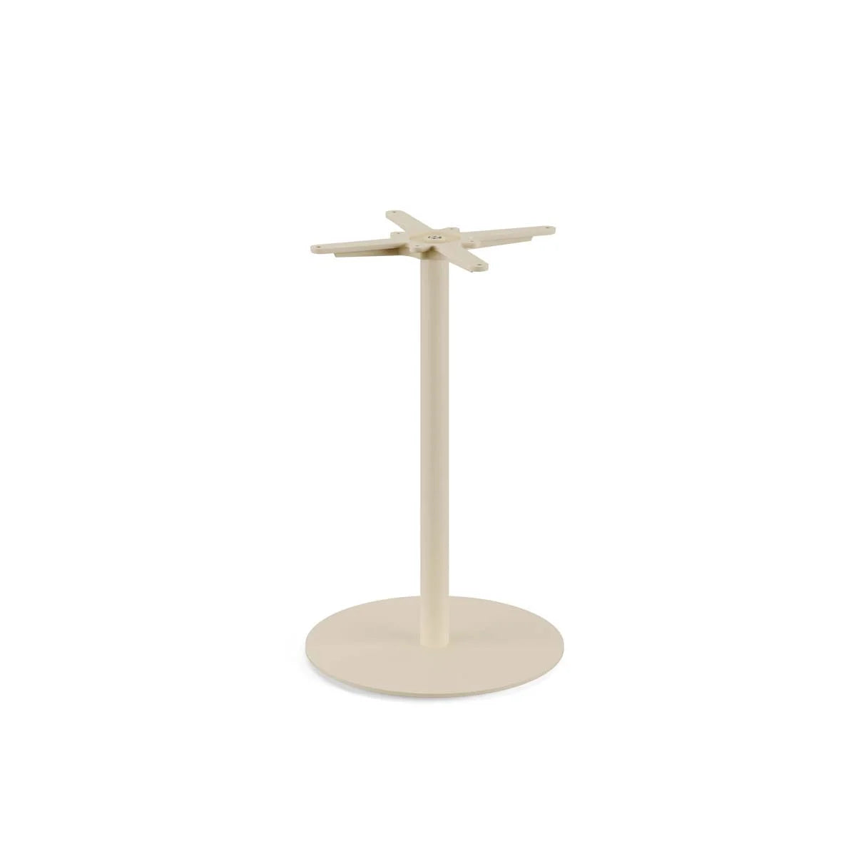 Feros Urban Terrassentisch Sand frame +  Schwarz HPL Ø70 cm