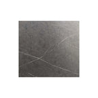 Feros Infinity Tripod Terrassentisch Sand frame + Midnight Marble HPL 70x70 cm