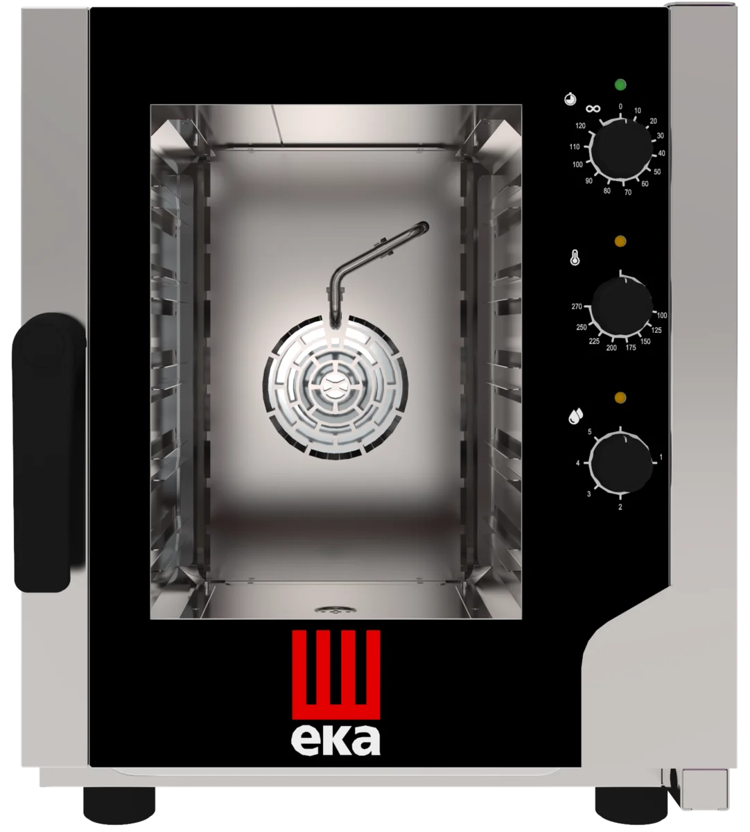Tecnoeka Umluft-Konvektionsofen Evolution Next EKF 523 N UD, 5 x GN 2/3, Direktdampf