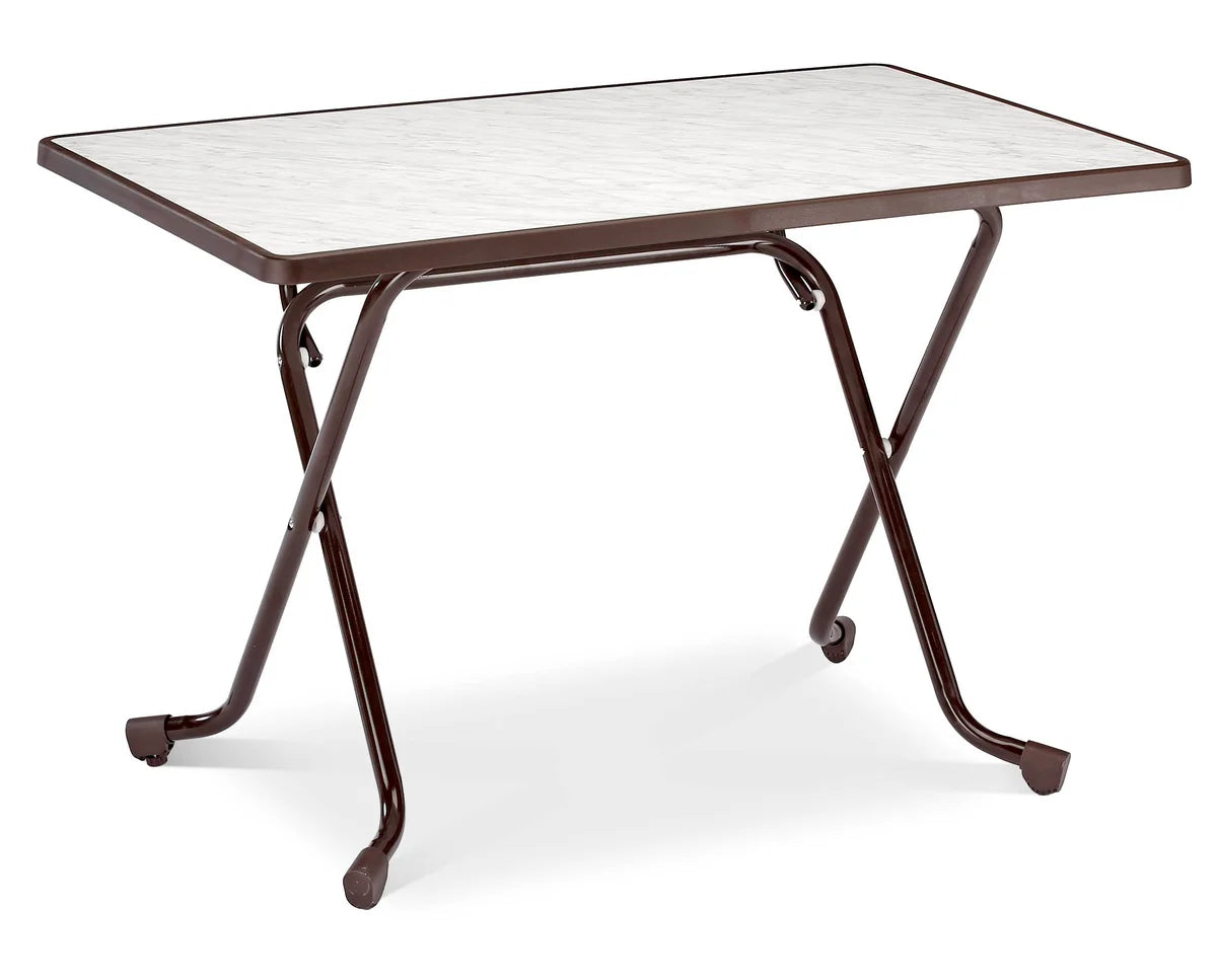 barths Madrid – Klapptisch rechteckig 110x70 cm Braun