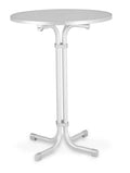 barths Multiflex – Table mange-debout ronde 70 cm Blanc