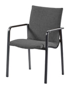 barths Positano – Fauteuil repas Anthracite & Gris