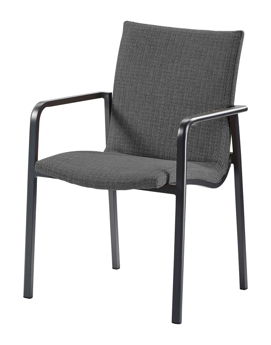 barths Positano – Fauteuil repas Anthracite & Gris