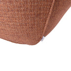barths Vivero – Bain de soleil double gonflable avec dossier haut Terracotta