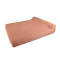 barths Alcudia – Aufblasbare Doppelliege mit niedriger Rückenlehne Terracotta