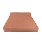 barths Alcudia – Aufblasbare Doppelliege mit niedriger Rückenlehne Terracotta