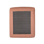 barths Alcudia – Aufblasbare Doppelliege mit niedriger Rückenlehne Terracotta