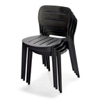 FEROS Chaise de terrasse Propi - noir