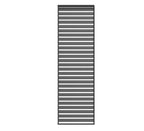 barths Louvre – Wand 113 cm (für breite 360 + 720cm) Anthrazit
