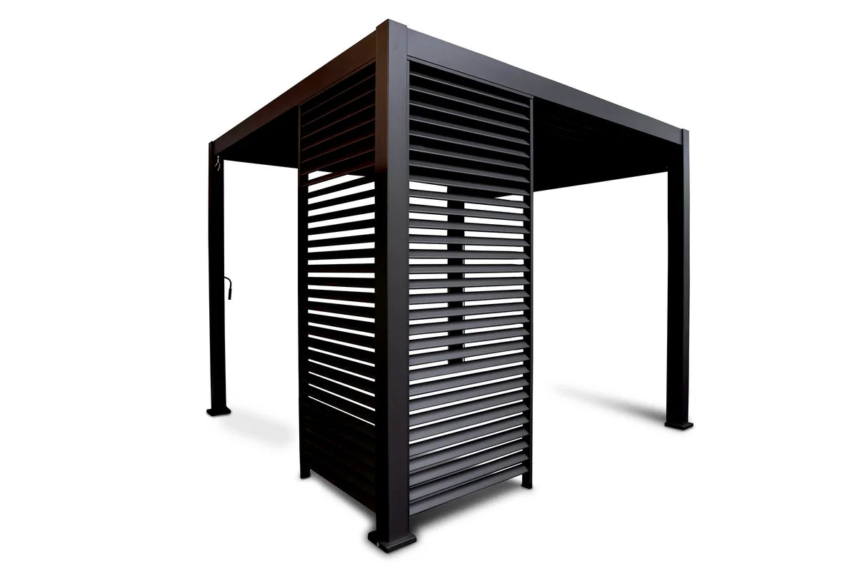 barths Louvre – Wand 113 cm (für breite 360 + 720cm) Anthrazit