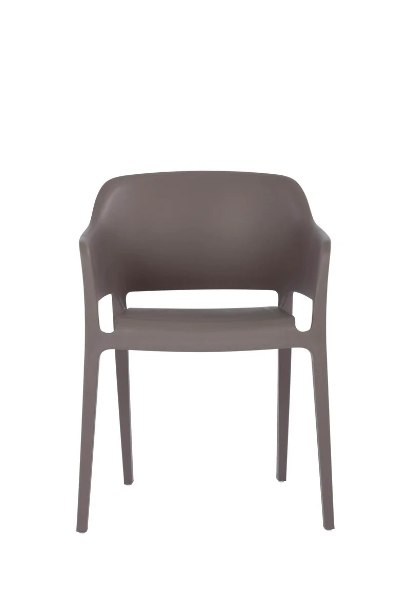 FEROS Giethoorn – Chaise couleur gris chaud