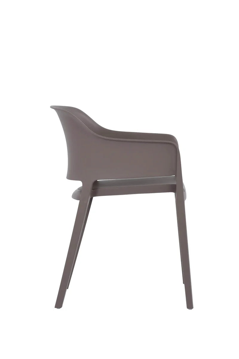 FEROS Giethoorn – Chaise couleur gris chaud