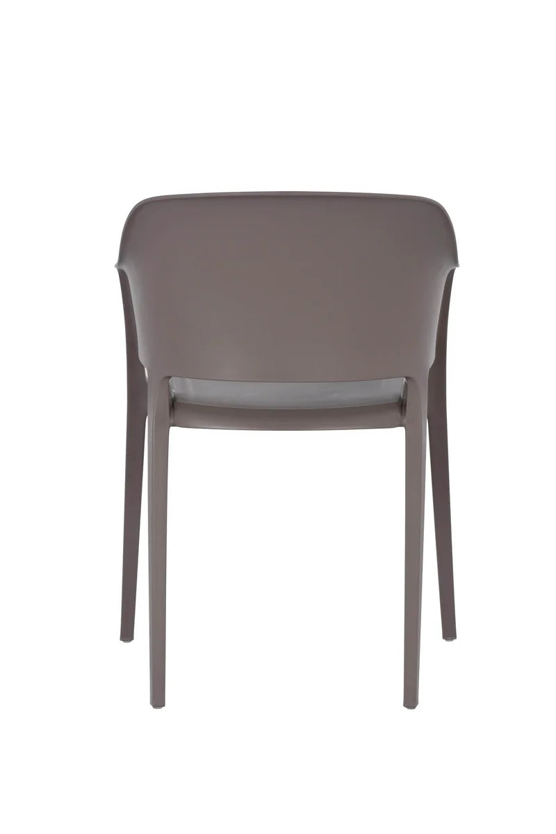 FEROS Giethoorn – Chaise couleur gris chaud