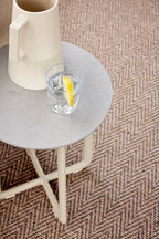 barths Fellow – Ensemble lounge avec 3 tables d’appoint sable