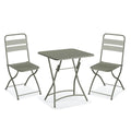 Feros Breeze Bistro Set - Grün