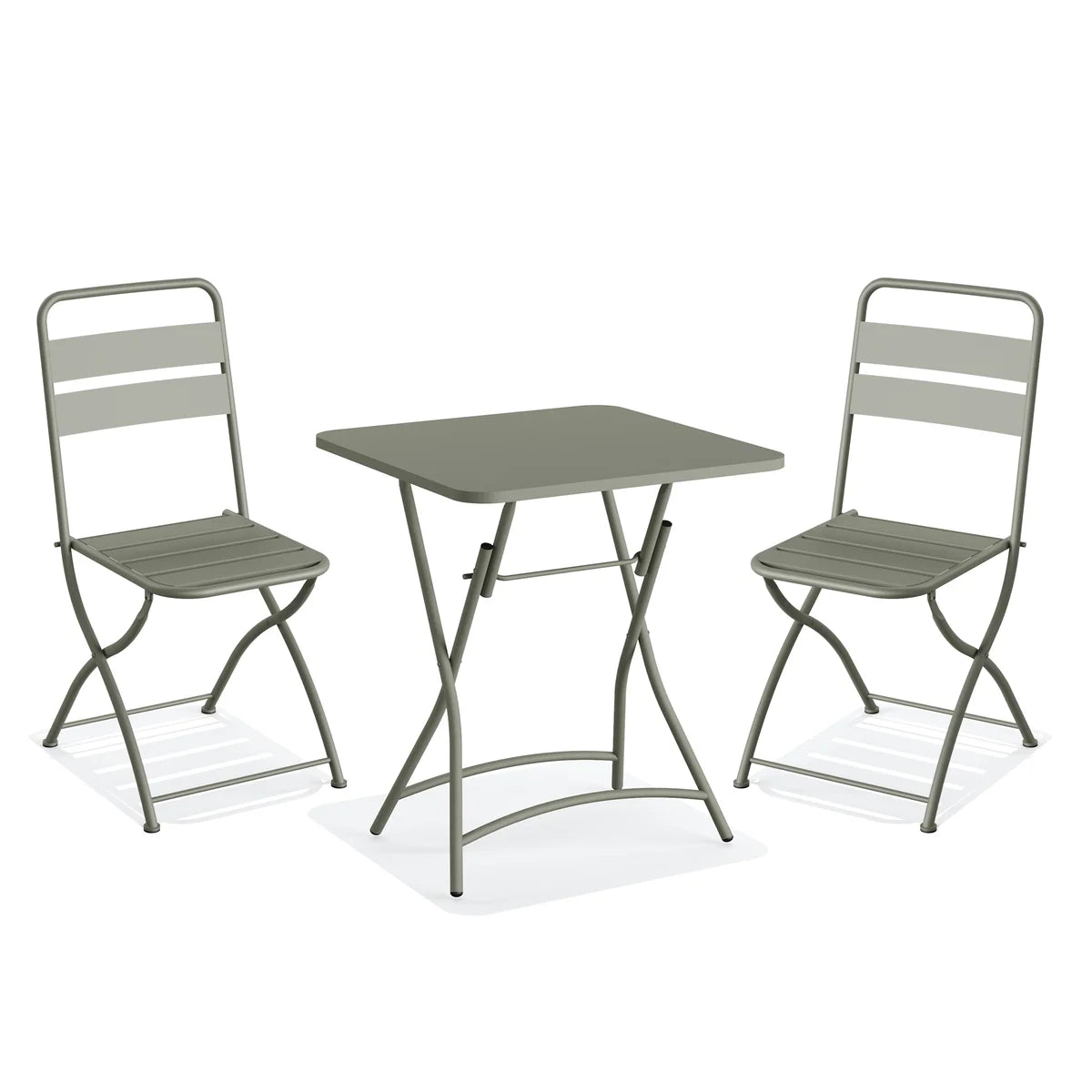 Feros Breeze Bistro Set - Grün