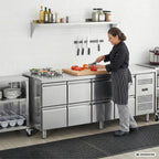 Kühltisch ECO 1/6 - GN 1/1