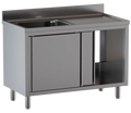 Spülschrank ECO 10x6 mit 1 Becken links