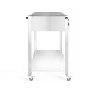 Hendi Gasgrill Grill-Master Quattro, 4 Brenner, fahrbar