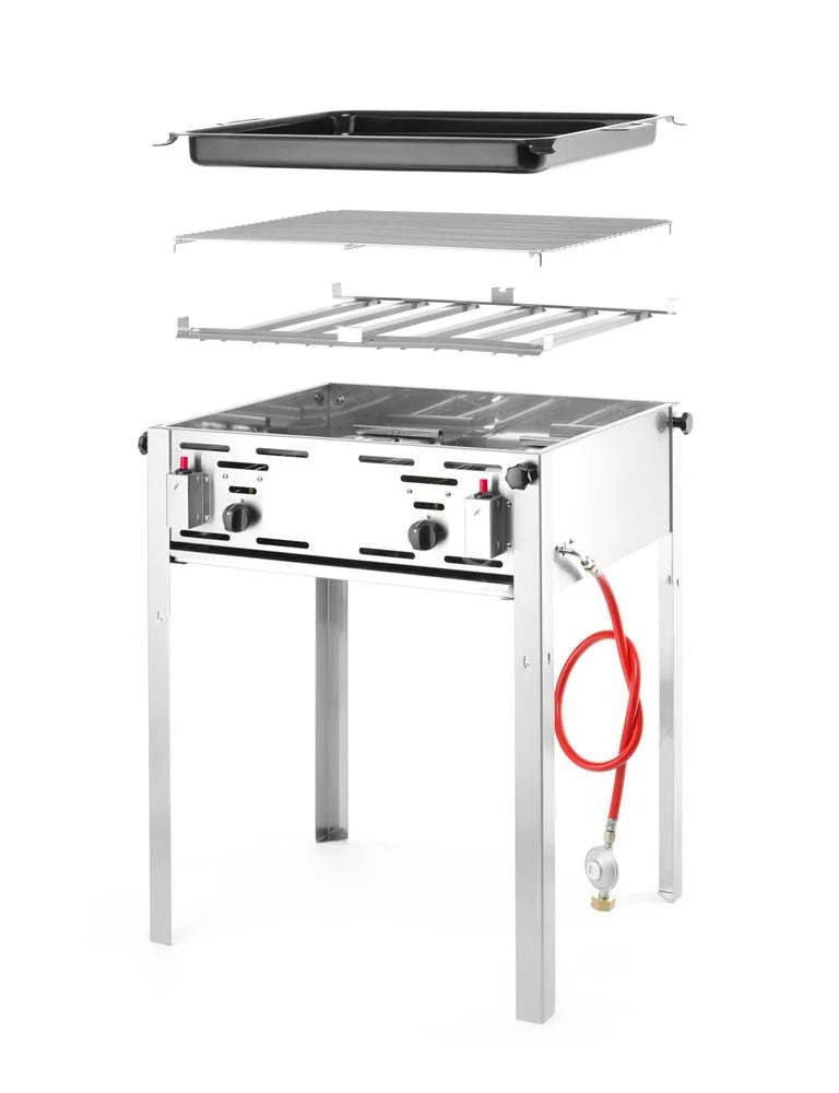 Hendi Gasgrill Grill-Master Maxi