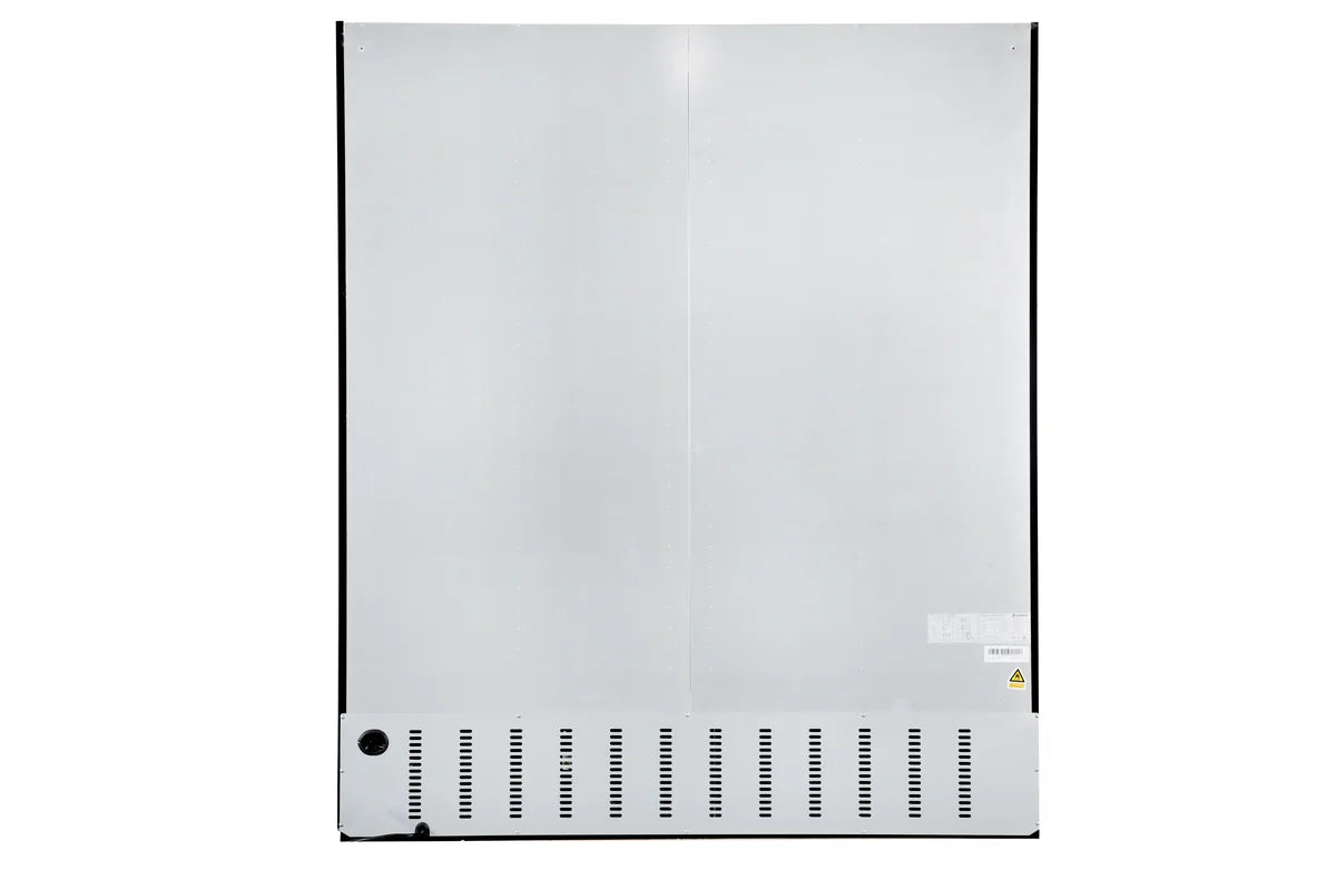 Getränkekühlschrank ECO 1500 mit Klapptüren, schwarz