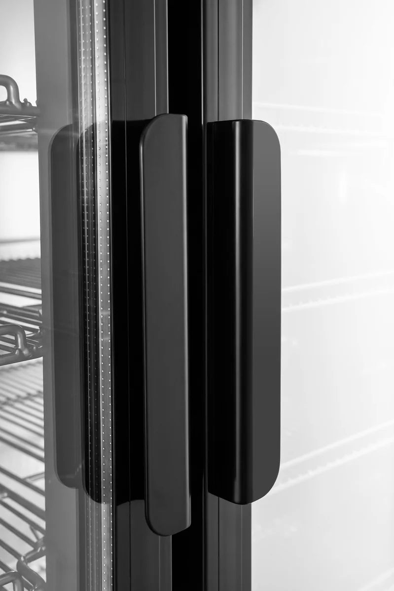 Getränkekühlschrank ECO 1500 mit Klapptüren, schwarz