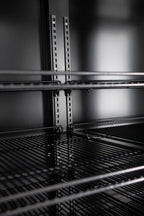 Getränkekühlschrank ECO 1500 mit Klapptüren, schwarz