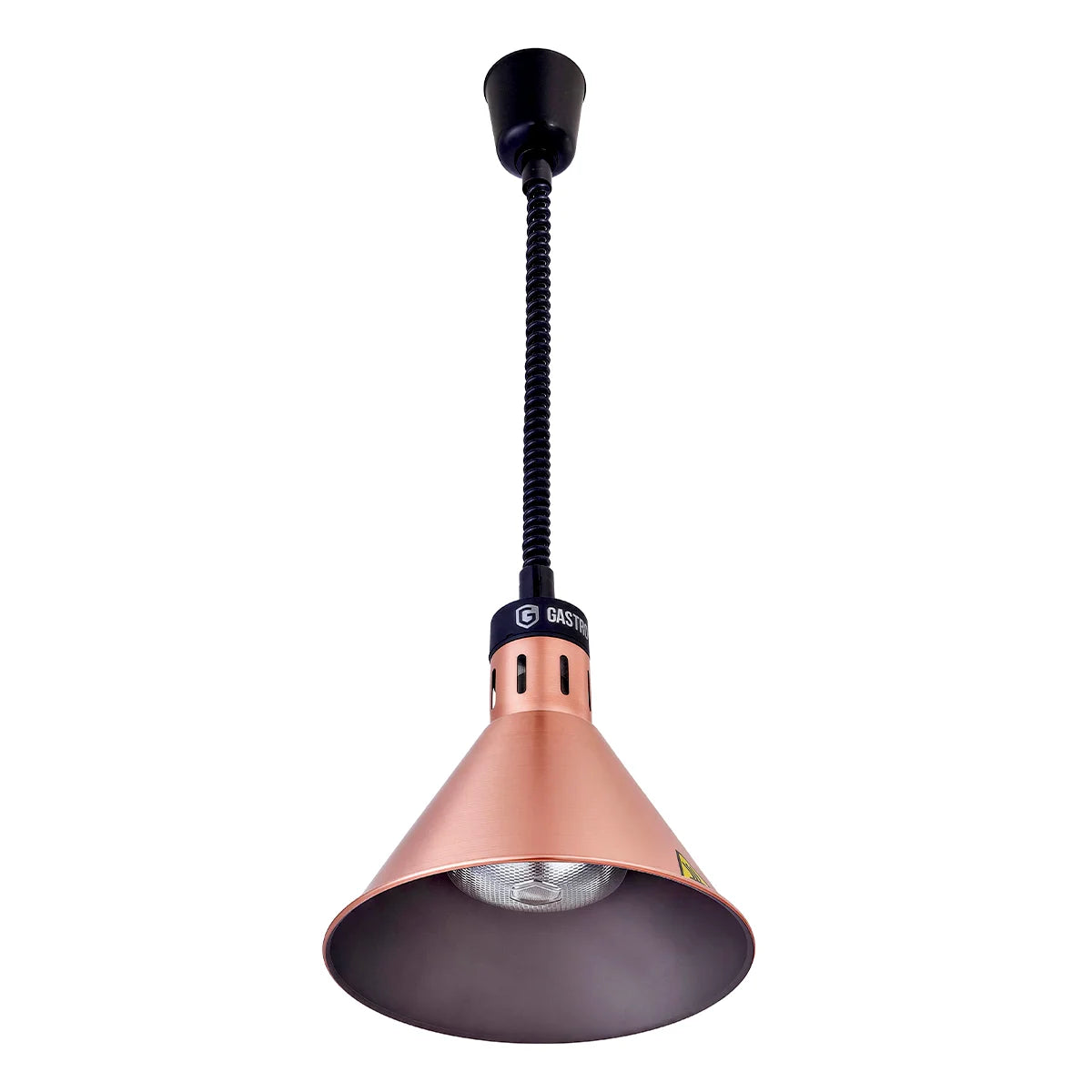 Lampe chauffante réglable en hauteur, couleur cuivre