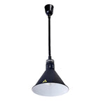 Lampe chauffante réglable en hauteur