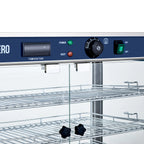 Vitrine chauffante ECO 700 - avec 3 étagères et éclairage