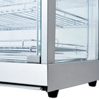 Vitrine chauffante ECO 700 - avec 3 étagères et éclairage