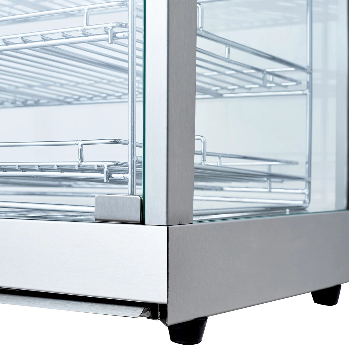 Vitrine chauffante ECO 700 - avec 3 étagères et éclairage