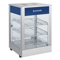 Warmhaltevitrine ECO 350 - mit 3 Ablagen und Beleuchtung