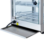 Warmhaltevitrine ECO 350 - mit 3 Ablagen und Beleuchtung