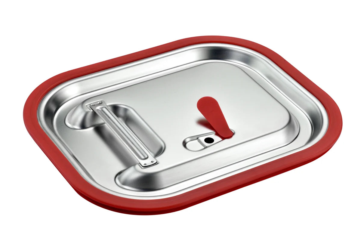 Couvercle basique avec joint en silicone pour bac GN 1/2