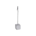 Porte-carte cube avec pince crocodile, dimensions 22 x 22 mm, hauteur 110 mm