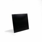 Feros Tischplatte HPL schwarz 700x700 mm