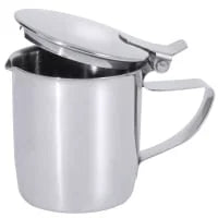 Pot à crème avec couvercle et anse, 0,15 Lt., diamètre 5,5cm