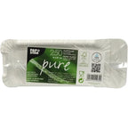 Papstar 250 Teller, Pappe pure eckig 8 cm x 21 cm weiss mit Anfasser