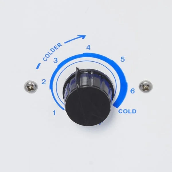 Gastro-Cool DC400 Getränkekühlschrank 400 Liter mit Werbedisplay weiß/weiß, LED