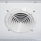 Gastro-Cool DC400 Getränkekühlschrank 400 Liter mit Werbedisplay weiß/weiß, LED