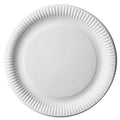 Papstar 50 assiettes, carton pur rond Ø 29 cm blanc