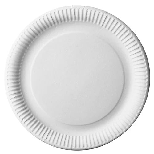 Papstar 50 assiettes, carton pur rond Ø 29 cm blanc