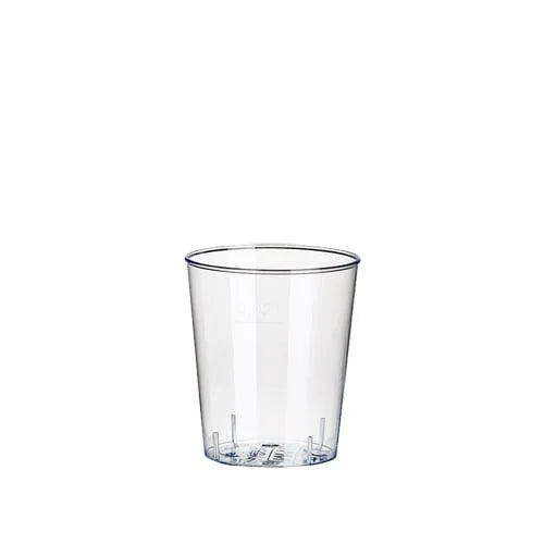 Papstar 40 Gläser für Schnaps, PS 2 cl Ø 3,7 cm x H: 4,1 cm glasklar